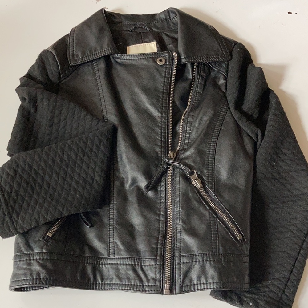 Girls Motorcycle Leather Fall Jacket Target